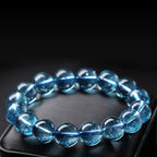 Natural Blue Crystal Bracelet (Love and Family)