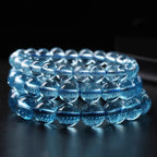Natural Blue Crystal Bracelet (Love and Family)